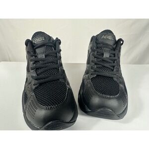 APEX Men's Black Mesh‎ Athletic Running Sneakers Shoes Size 9.5